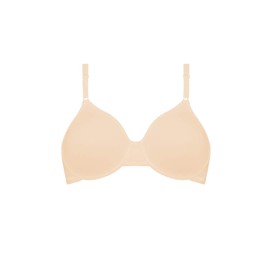 Triumph Women's's Micro Fun W Non-padded wired Bra Beige Size 40C