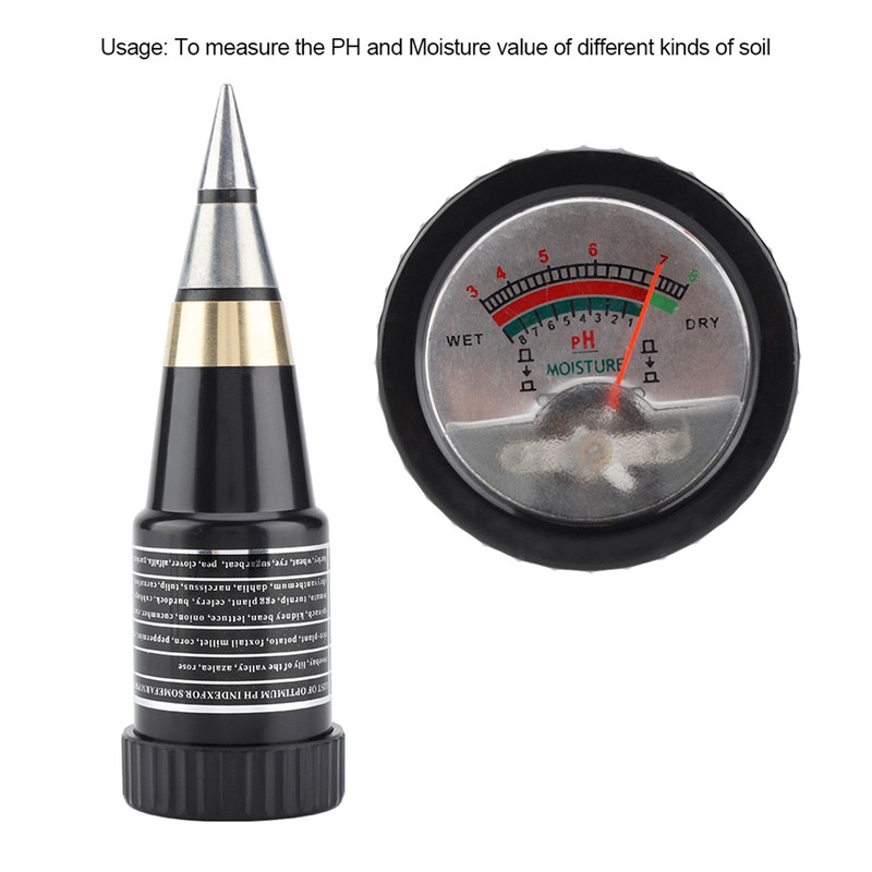 2 in 1 Humidity Monitor Detector PH Soil Meter Moist