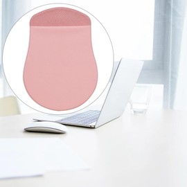 Slim Adhesive Mouse Case Universal Case Protective Pouch for Magic Mouse Compatible with Computer Laptop Office Home Pink