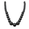 LZD Hematite Necklace Unisex Bead Black Magnetic Clasp X73
