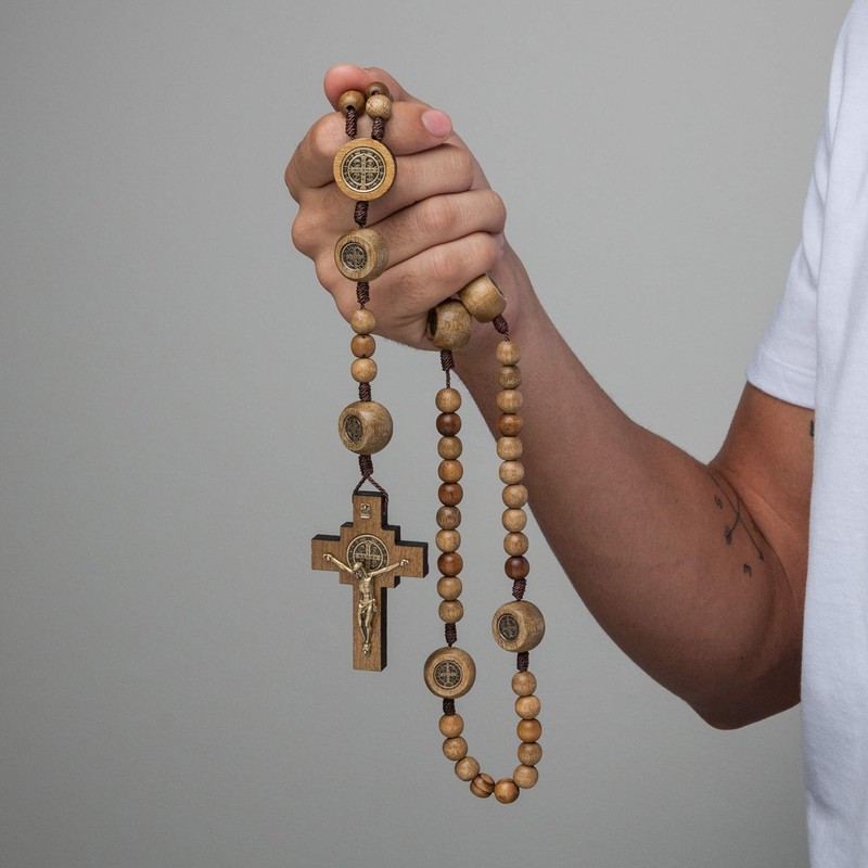 St Benedict Mens Large Intercession Rosary