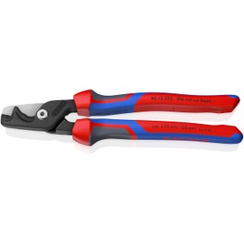 KNIPEX StepCut XL 95 12 225 Cable Shears with Step Cut with Comfort Handles Burnished 232 mm