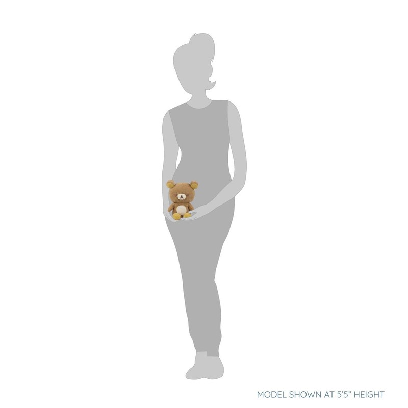 San-X Original Rilakkuma Corduroy Series Plush - 8" Rilakkuma