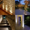 CNBRIGHTER LED In-Ground Well Light - Half-Moon, 12V-24V DC, IP67