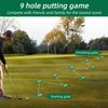9 Pcs Golf Putting Cup with Flag, Practice Training Aids
