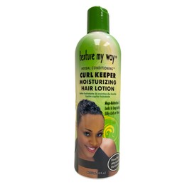 Africas Best Orig Texture My Way Curl Keeper Lotion 12 Ounce (354ml) (3 Pack)
