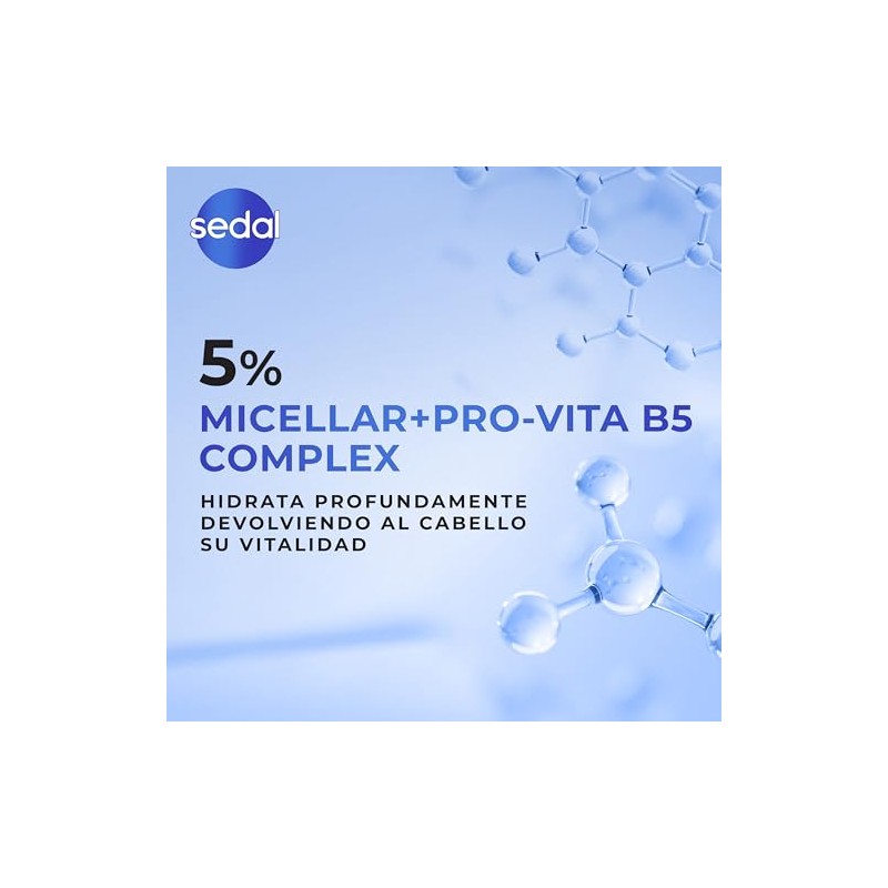 Crema para Peinar Sedal Hidra Micelar y Provitamina B5 300ml