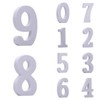 (biguddo) Bigood Numbers Object rakki-nanba-uedyingu Interior Number Wooden Numbers Display