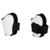 4PCS White PU Shell Horse Front Back Leg Guard Boot