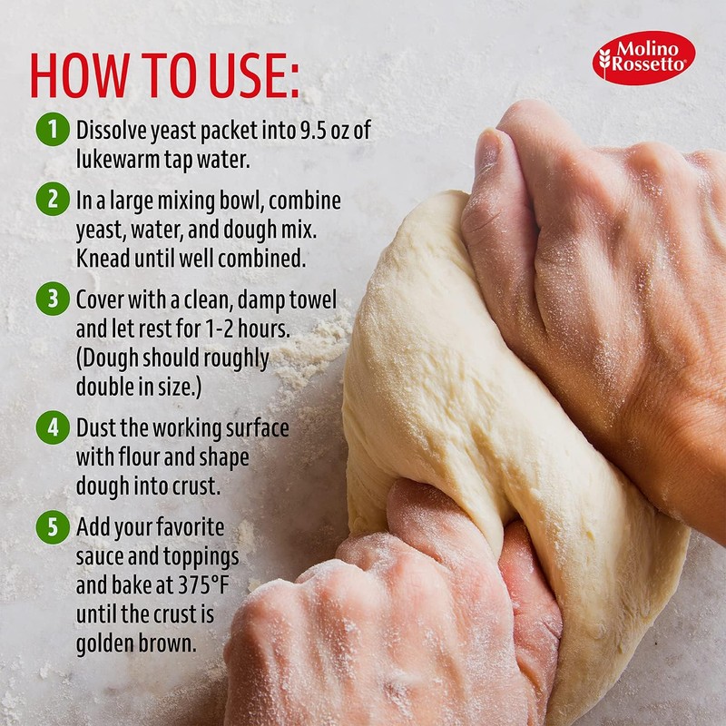 Molino Rossetto Organic Pizza Dough Mix - Gourmet Crust Mix