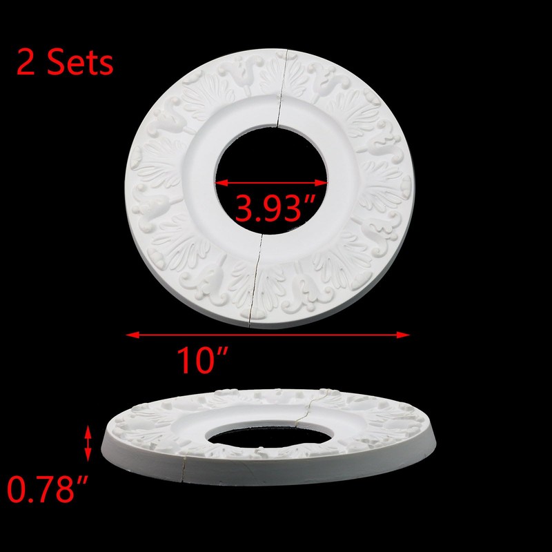 T Tulead Decorative Ceiling Medallions Split Ceiling Medallion Ceilling Fan