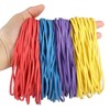 120 Pieces Large Rubber Bands, Colorful Elastic Bands Strong Elastic