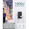 Power Bar, USB Wall Charger Surge Protector 5 Outlet Extender