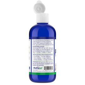 Nutrasal PPC-VET Polyunsaturated Phosphatidylcholine Liver and Brain Health Supplement for All Sized Cats and Dogs 1000mg PPC / 5mL - Liposomal Liquid 8 oz