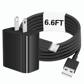 JBL Bluetooth Speaker Charger Cord Replacement 5v 2a Power Adapter USB A to Micro USB Charger Compatible for JBL Flip 4 3 2/Extreme 1/Charge 3 2/Clip 1 2/GO 1 2/Pulse 1 2 Boombox Charging Cable 6ft