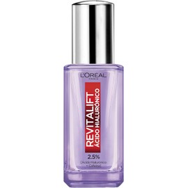 L'Oréal Paris Revitalift Filler Sérum de Ojos con Ácido Hialurónico + Cafeína, Rellena hasta 2.5% Líneas de Expresión y Corrige Ojeras, Aplicador Triple Perla, 15 ml