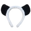 DAISHIAO Cute Plush Panda Ears Headband Headwear Fluffy Headband Cute
