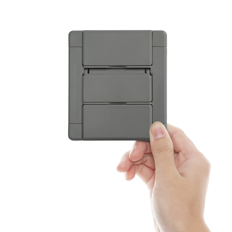 Tissue Box Holder, TFY Kitchen Wall Mount Compatible with Facial