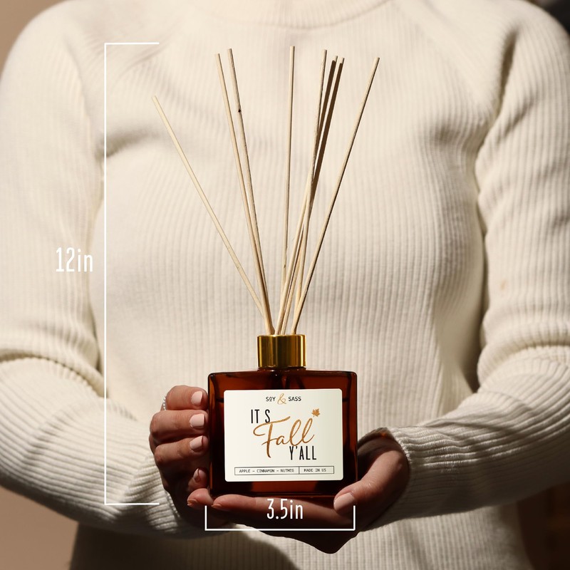 Fall Reed Diffusers for Home Set, Fall Diffuser -It's Fall