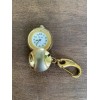 NEW JQ-JQ Watch Keychain Baseball Two Tone