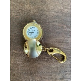 NEW JQ-JQ Watch Keychain Baseball Two Tone