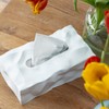 Essey White Wipy 2 Tissue Box Cover ES05264