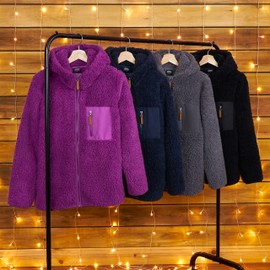 CityComfort CityComfort Womens Hoodie, Warm Soft Fleece Hoodies - Womens Gifts (Purple, S)