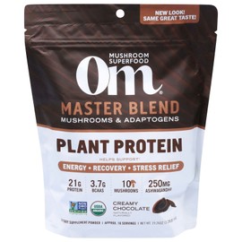 Om - Protein Powder Chocolate Organic  - 19.26 oz