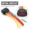 Vkinman 2 Pcs 68305265AA Headlight Connector Harness Pigtail Xenon HID,
