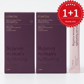 (1+1) Curicell Rejuven Serum Collagen 8 Pieces Improve Skin Elasticity Y Zone Moisturizing Gel Essence / (1+1) 큐리셀 리쥬븐 세럼 콜라겐 8개입 피부 탄력 개선 Y존 보습젤 에센스