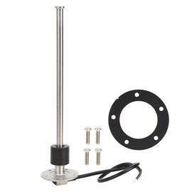 Level Sensor Tank Sensor 33-240 Ohm Length 150 mm Stainless Steel Fuel Sending Unit Water Level Indicator Sensor Fuel Sensor for Boat Truck Marine RV Fuel and Water Indicator