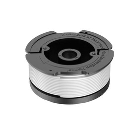 Alnicov Trimmer Line for Black + Decker AF-100 30 Feet/0.065 Inches Replacement Spool Autofeed Weed Eater String Trimmers(6 Replacement Spool+2 Trimmer Cap+2 Spring)