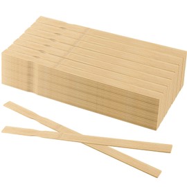 NINGWAAN 200 PCS 14 Inches Paint Stir Sticks, Wooden Craft Sticks Paint Stirrers, Wood Paddles Mixing Sticks for Wood Crafts, Paint Mixing, Hobby Projects