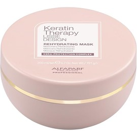 Alfaparf Milano Lisse Design Keratin Therapy Rehydrating Hair Mask - Post Keratin Treatment Deep Conditioning Hair Mask for Frizz Control & Moisture Retention - Dry Hair Treatment (6.7 oz)