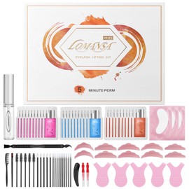 Lomansa Eyelash Lifting Set, Lash Lifting Set, 2 in 1 Eyebrow Lifting and Eyelash Lifting, Quick Lash Lift, Curl Lashes and Brows for DIY Salon