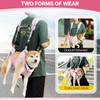 Dog Carrying Bag,Adjustable Portable Breathable Mesh Cat Dog Shoulder Assist