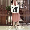 1Pcs Reusable Canvas Tote Bags, Large Grocery Shopping Bag Tote