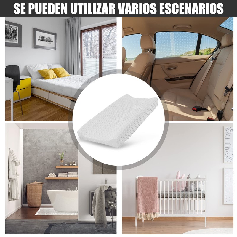 Cambiador de Pañales para Bebé, Funda de cojín cambiador, Ultrasuave