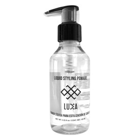 Luxa, Cera líquida para cabello masculino con acabado natural | Fijación ligera, sin residuos y fácil de aplicar | Look limpio y estilizado para uso diario y peinados profesionales, 125 ml
