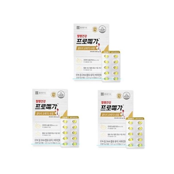 Chong Kun Dang Promega Altige Omega 3 Dual 520mg 60