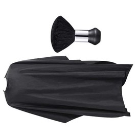 Baluue 1set Barber Supplies Kit Hairdressing Cape Brush Neck Duster for Salon
