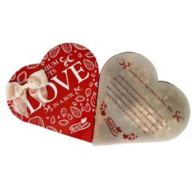 Anna and Sarah 2 Pack Premium Mixed Nuts Large Size Heart Shaped Gift Basket, Walnut-Almond-Cashew-Oregon Hazelnut-Apricot Seed-Pecan For Christmas-Birthday Party-Mom -Dad Everyone