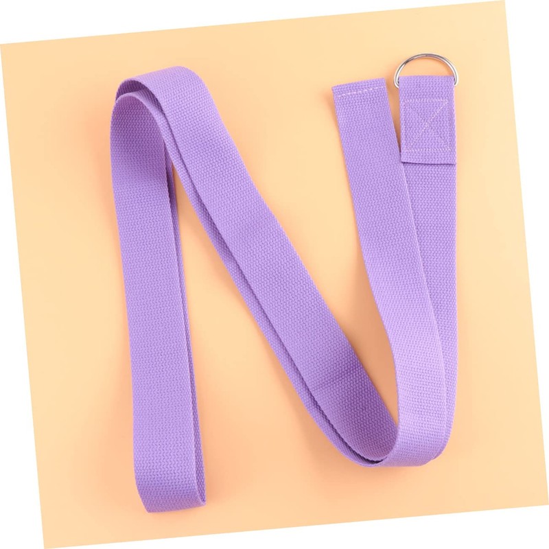GRIRIW 2pcs Light Purple Yoga Resistance Bands Durable Elastic Exercise