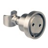 Solid Stainless Steel Shower Holder with Ball Joint Universal Model