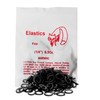 LA MIERE Non latex 100P Black Orthodontic Elastics Dental Rubber