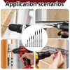 9PCS High Magnetic Screwdriver Drill Bit Set Anti-Slip Magnetic Impact