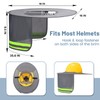 Ultrafun 2 Pcs Hard Hat Sun Shade Full Brim Mesh