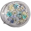 Set of 48 Handmade Mini Pressed Flowers, Dried Flowers, Small,