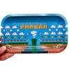 Rolling Tray - Rotating Tray - Decorative Metal Tray -