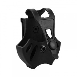 MiOYOOW Handcuff Holder Wear-resistant Handcuff Case Handcuff Cover Handcuff Holster with Quick Release for 1.5 Inch to 2.0 Inch Belt